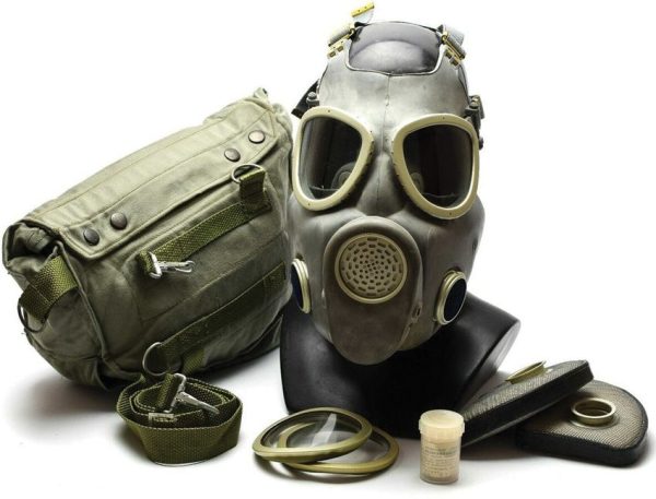 Polish MP4 Gas Mask 5 Filters New Costume Safety Protection