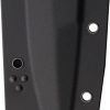 Fixed Blade Knife 3Cr13 Black Nylon - 4.25 Inch