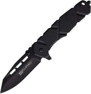 Assisted Opening Linerlock Black - 3.5 Inch Blade
