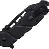 Assisted Opening Linerlock Black - 3.5 Inch Blade