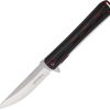 Assisted Opening Linerlock Black/Red - 3.75 Inch