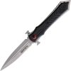 Miscellaneous Linerlock A/O - Black Nylon Red Accents