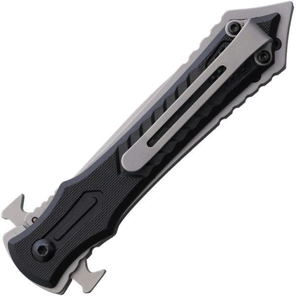 Miscellaneous Linerlock A/O - Black Nylon Red Accents