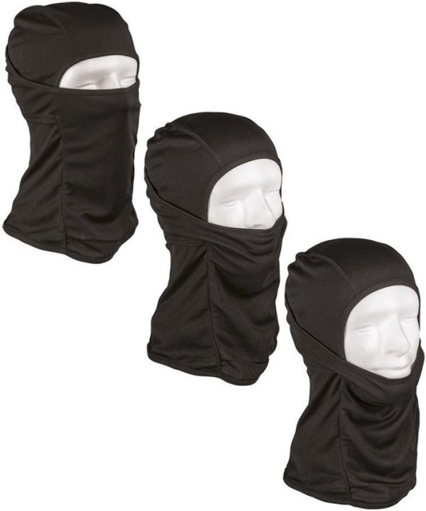 M4633.jpg Mil-Tec Tactical Balaclava Black - Helmet Ready