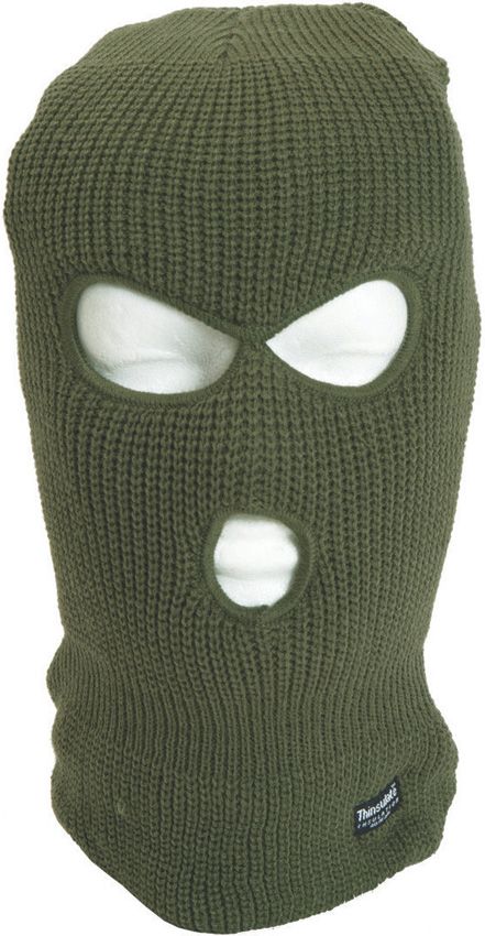 Mil-Tec 3-Hole Thinsulate Balaclava OD