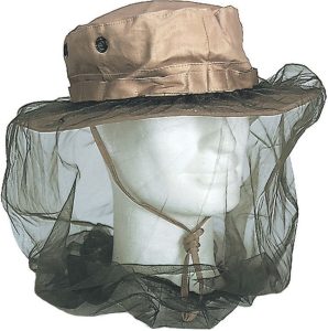 Mil-Tec OD Mosquito Head Net - Fine Mesh