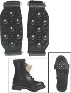 Mil-Tec Boot Spikes Black - Steel 360° Traction