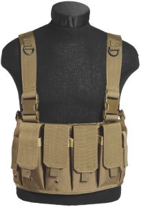 Mil-Tec Coyote Mag Carrier Chest Rig Tactical Vest