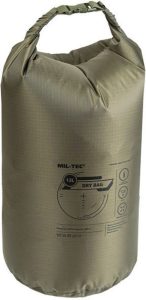 Mil-Tec OD 13L Dry Bag - Polyurethane Coated