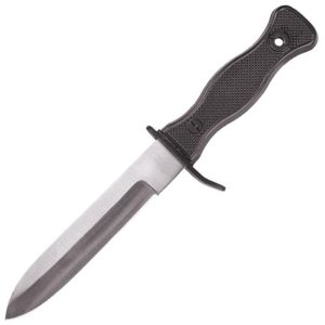 Mil-Tec Black Combat Knife Fixed Blade Tactical EDC