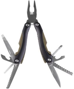 Mil-Tec OD Multi Tool - 10-in-1 with Pouch