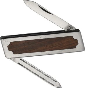 Miscellaneous Folder - Pen & File Blades Wood Inlay