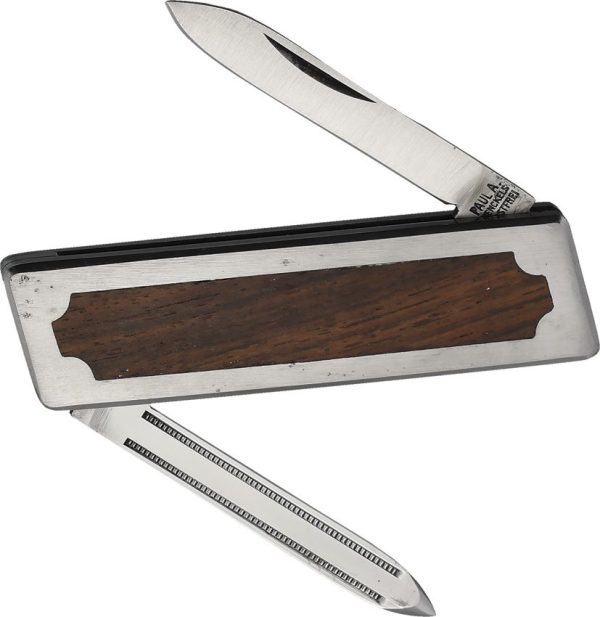 Miscellaneous Folder - Pen & File Blades Wood Inlay