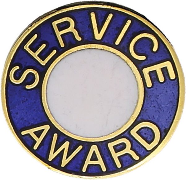 Miscellaneous Service Award Pin - 0.5 Inch Diameter Bulk