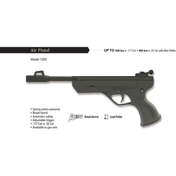 MA1020_add_01.jpg Marksman 1020 Air Pistol .177 Caliber 550 FPS Break Barrel