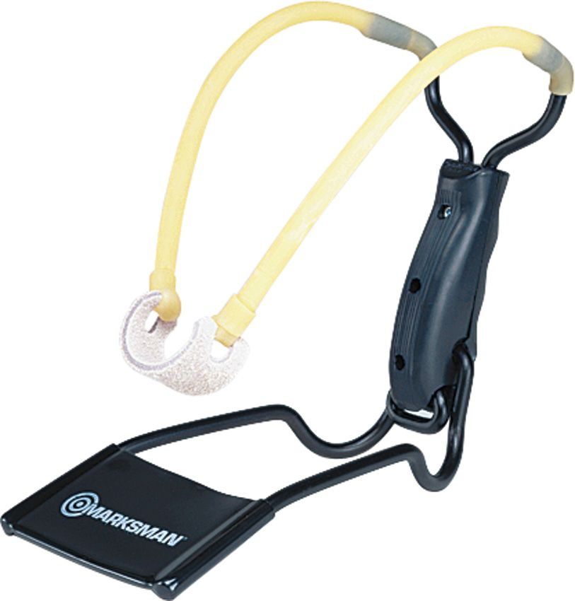 Marksman Folding Slingshot with Tempered Steel Yoke
