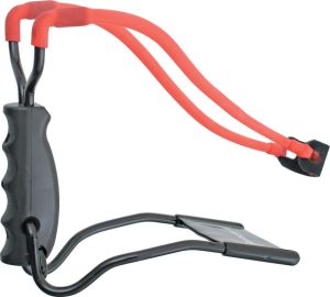 Marksman Tapered Band Slingshot - Built-in Pouch