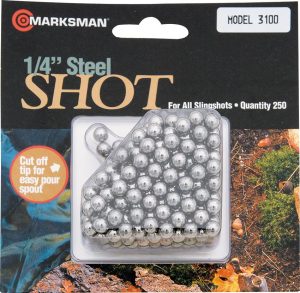 Marksman Hunting Shot - 1/4 inches, 250 Count
