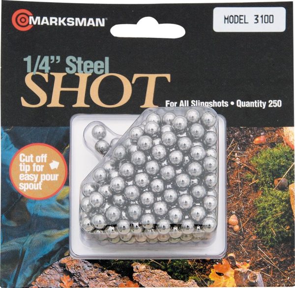 MA3100.jpg Marksman Hunting Shot - 1/4 inches, 250 Count