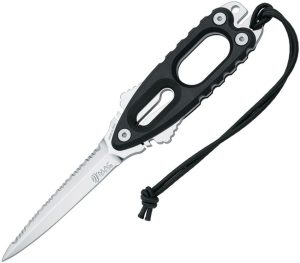 Mac Coltellerie Gunster Dive Knife Fixed Blade W1.4060 Steel Black