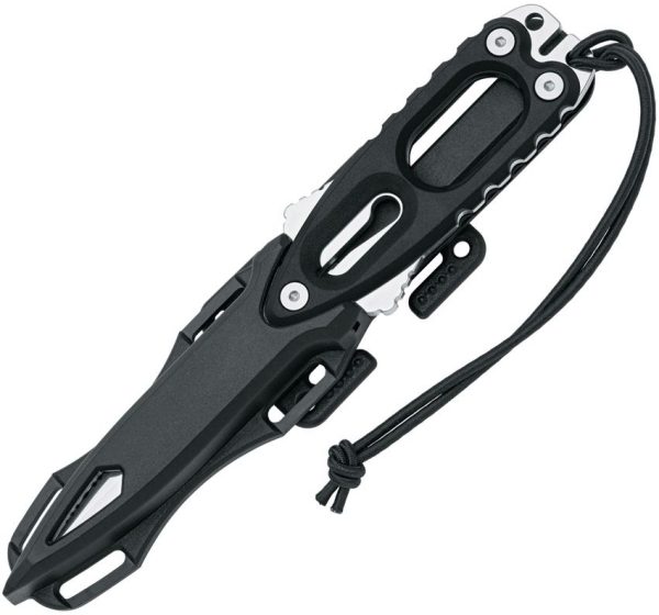 Mac Coltellerie Gunster Dive Knife Fixed Blade W1.4060 Steel Black