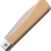 MAIN Knives Workers Linerlock Beech Wood Drop Point