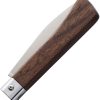 MAIN Knives Workers Linerlock Walnut Drop Point