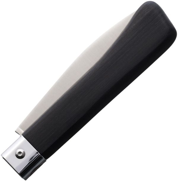MAIN Knives Workers Linerlock Black Wood Drop Point
