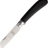 MAIN Knives German Line Linerlock Black Sheepsfoot