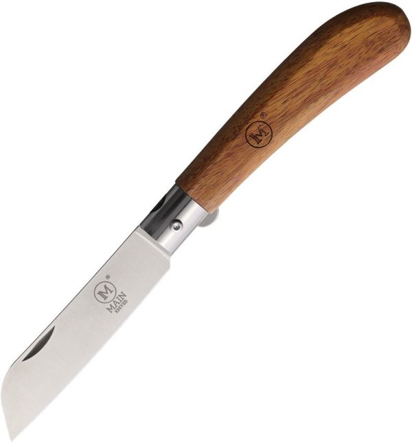 MAIN Knives German Line Linerlock Bubinga Sheepsfoot