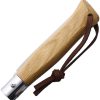 MAIN Knives Urban Linerlock Oak Wood Folding Knife