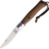 MAIN Knives Urban Linerlock Walnut Wood Folding Knife