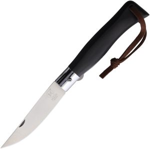 MAIN Knives Urban Linerlock Black Wood Folding Knife