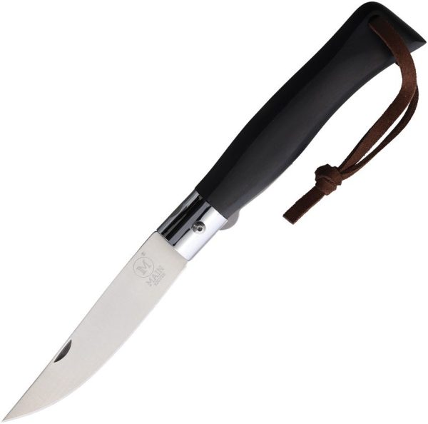 MAIN Knives Urban Linerlock Black Wood Folding Knife