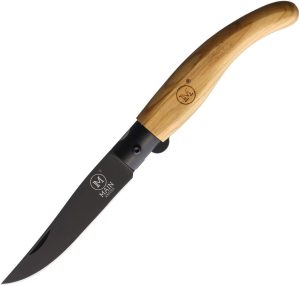 MAIN Knives Spanish Linerlock Olive Wood Folding Knife 3.5"