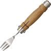 MAM Knife with Fork & Keyring Beechwood