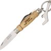 MAM Knife w/ Fork & Bottle Opener Beechwood