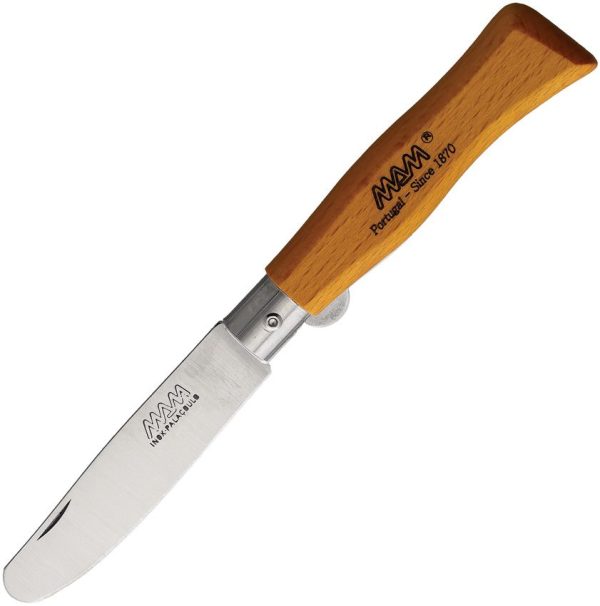 MAM Youth Linerlock Yellow Beech Wood