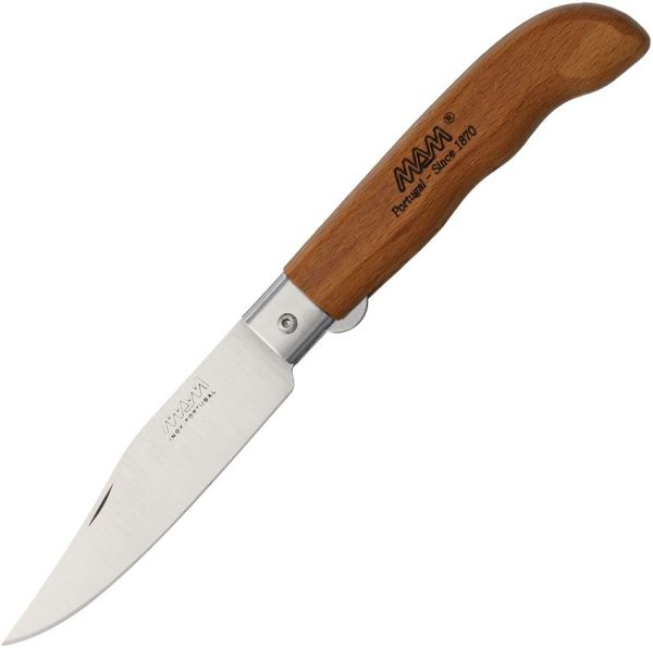 MAM Sportive Linerlock Fingergroove Beechwood