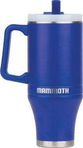 Mammoth Ascent Tumbler 40oz Royal Blue Handle