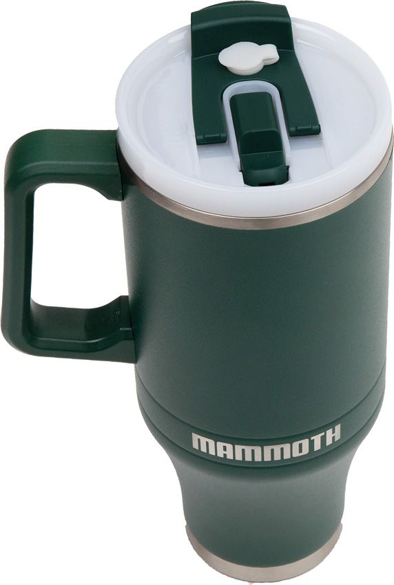 Mammoth Ascent Tumbler 40oz Dark Green Vacuum Insulated