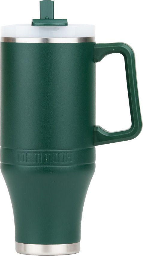 Mammoth Ascent Tumbler 40oz Dark Green Vacuum Insulated