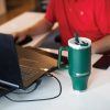 Mammoth Ascent Tumbler 40oz Dark Green Vacuum Insulated