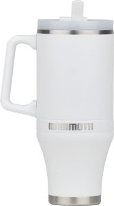 Mammoth Ascent Tumbler 40oz White Vacuum Insulated