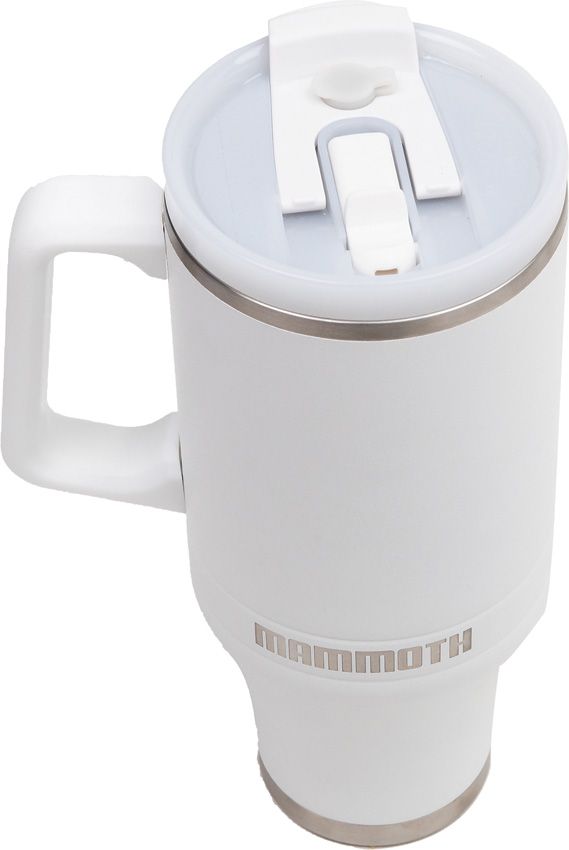 Mammoth Ascent Tumbler 40oz White Vacuum Insulated