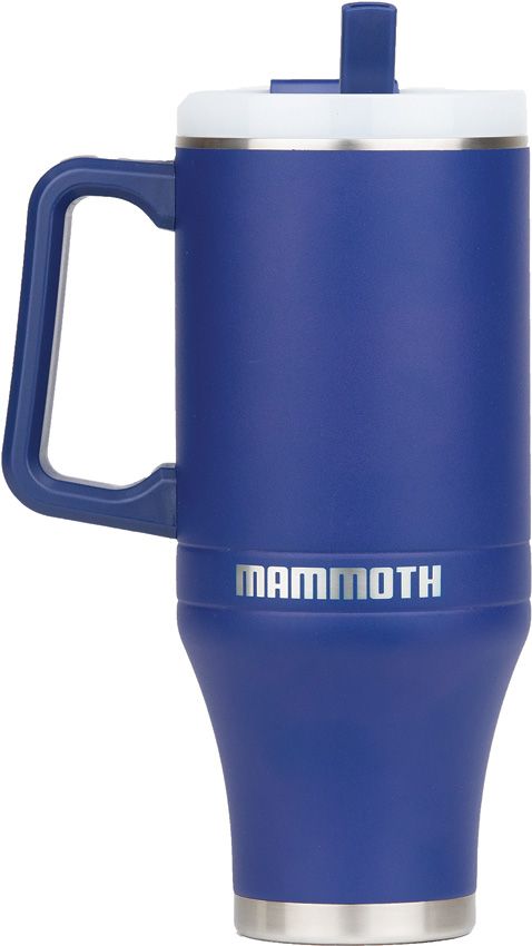 Mammoth Ascent Tumbler 40oz Dark Blue Vacuum Insulated