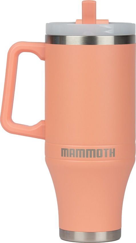 MAMM25301.jpg Mammoth Ascent Tumbler 40oz Coral Vacuum Insulated