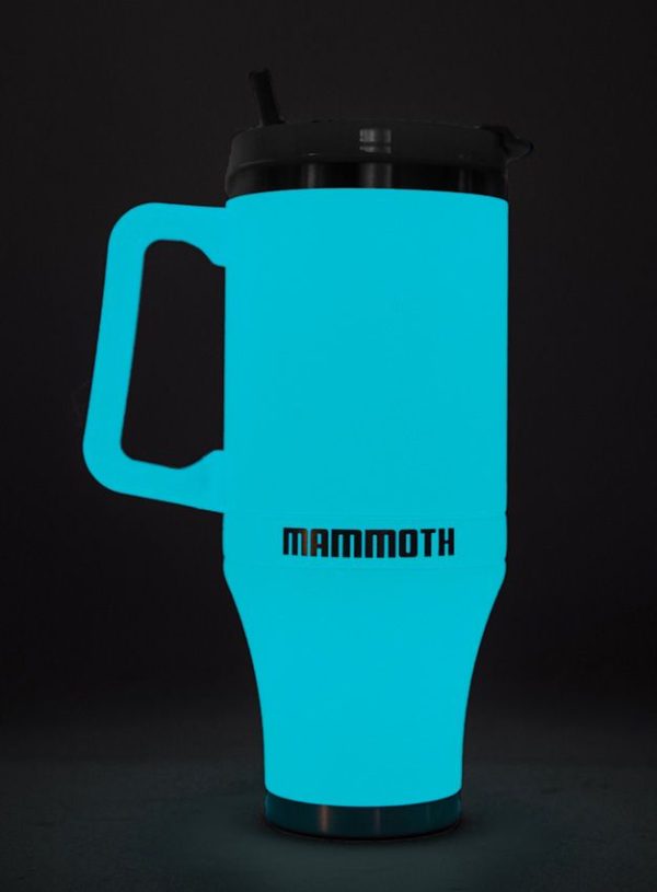 Mammoth Ascent Tumbler 40oz Light Blue Vacuum Insulated