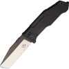 Mantis Folding Pry II Black G-10 Serrated Folding Knife EDC