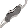 Mantis Buzzard Necessikey Linerlock - Gray Aluminum